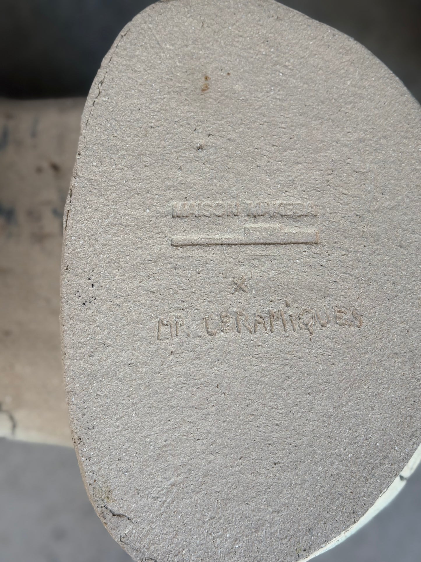 Maison Makeba Signature x MR Céramique - Tabouret/Vase/Plateau - M1