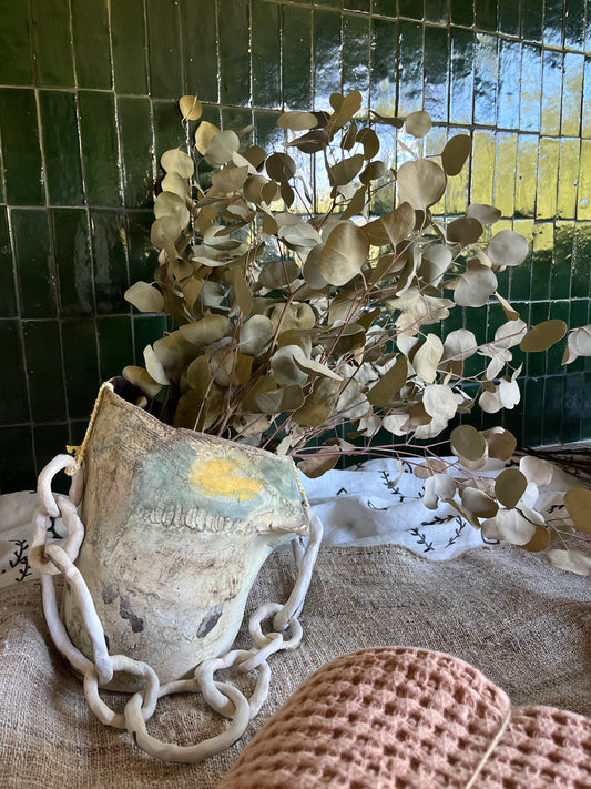 Seau de puit à chaine - Muriel Senaux