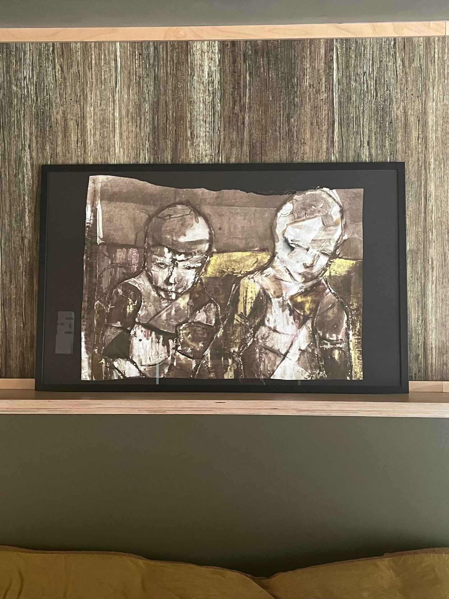 François Legoubin - Peinture - Double visage