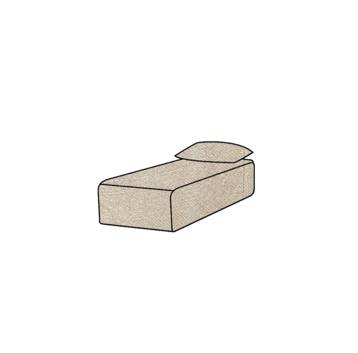 Canapé 1 place DAYBED ligne Slow - Bed and Philosophy