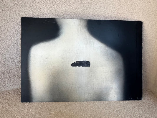 Tableau « la matricule » Jordi Isern 30 x 44