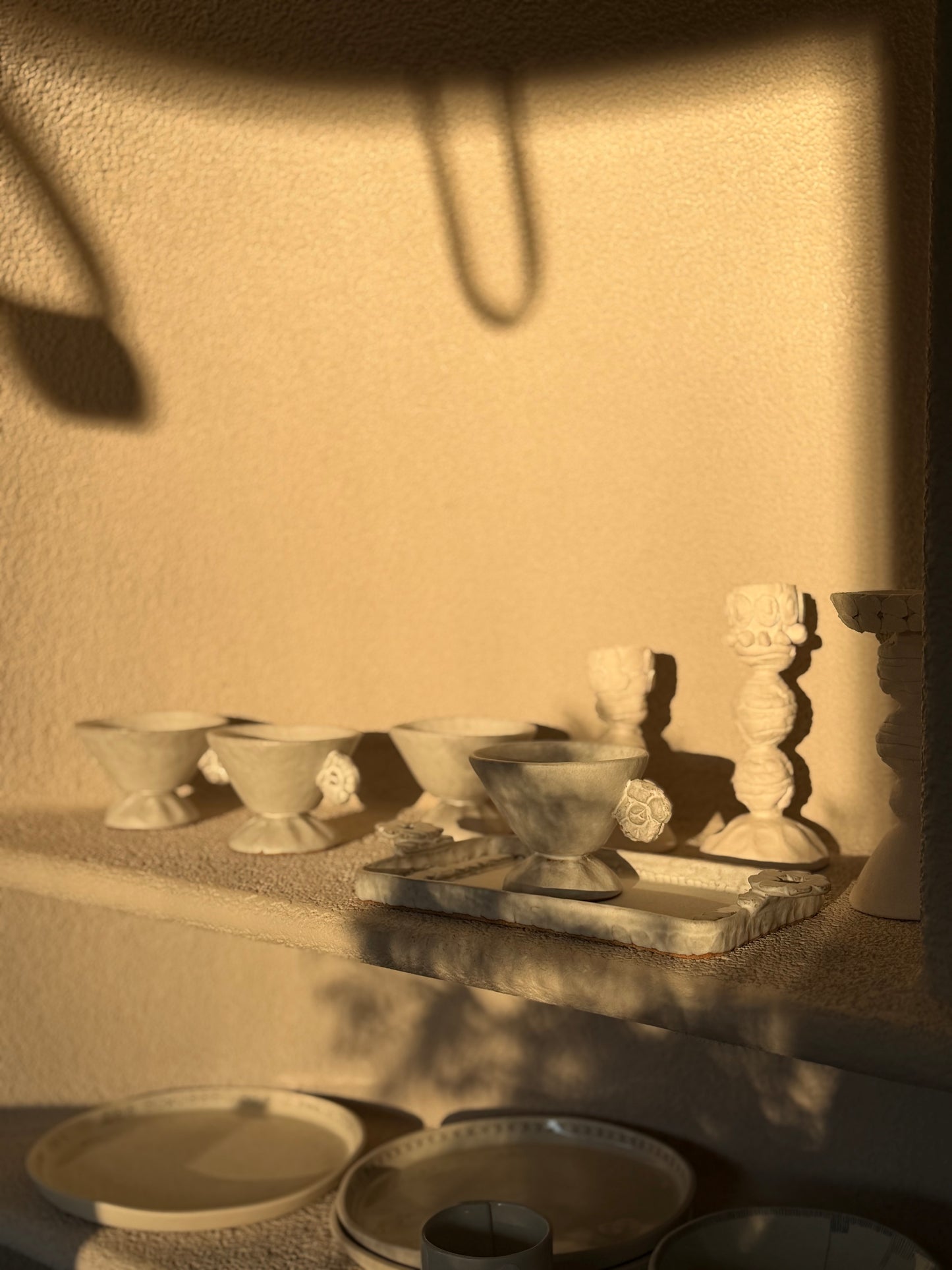 Lot de 4 tasses à café - Anne Saltel