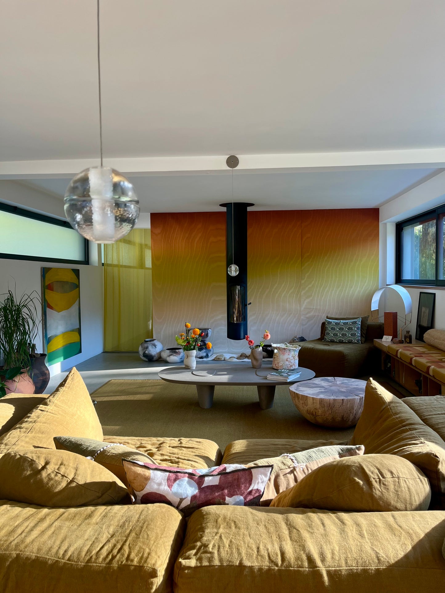 Suspension en verre moulé 14.1 Bocci