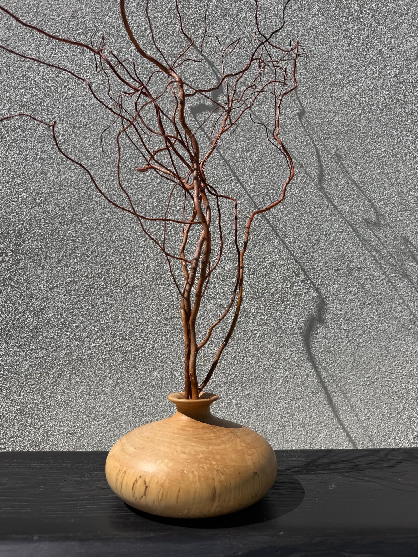 Lorien Cau - Vase - Bois de Bouleau Échauffé