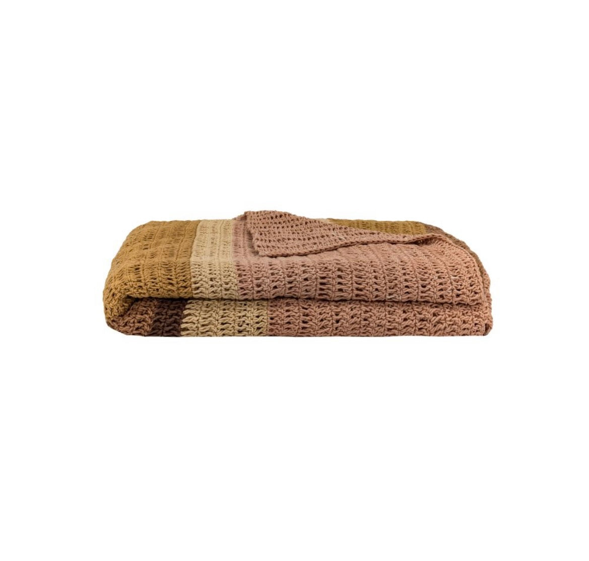 Plaid en crochet 100x200cm - Bed and Philosophy