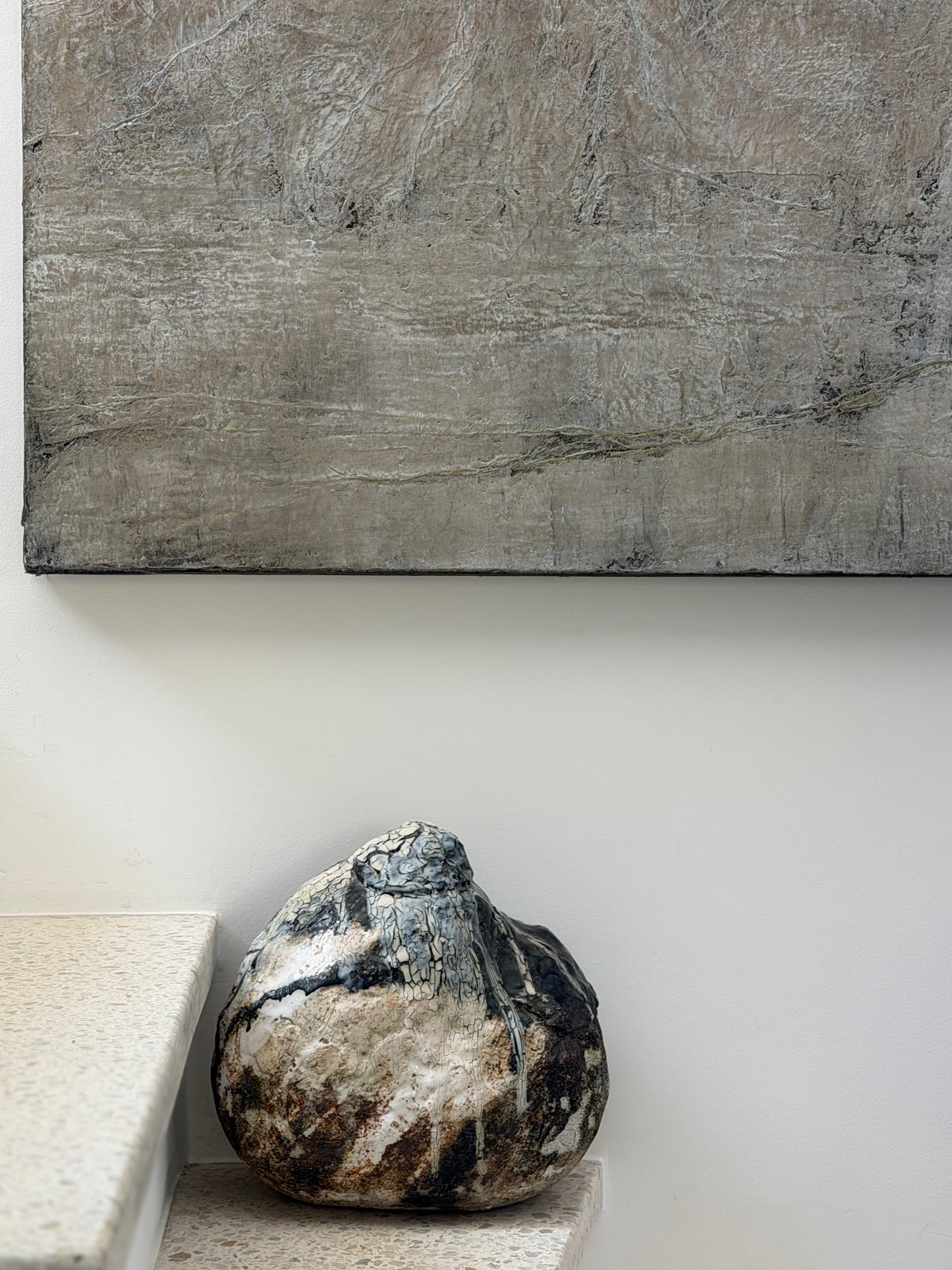 Alain Panziera  - Objet Sculptural - La Montagne Cendrée