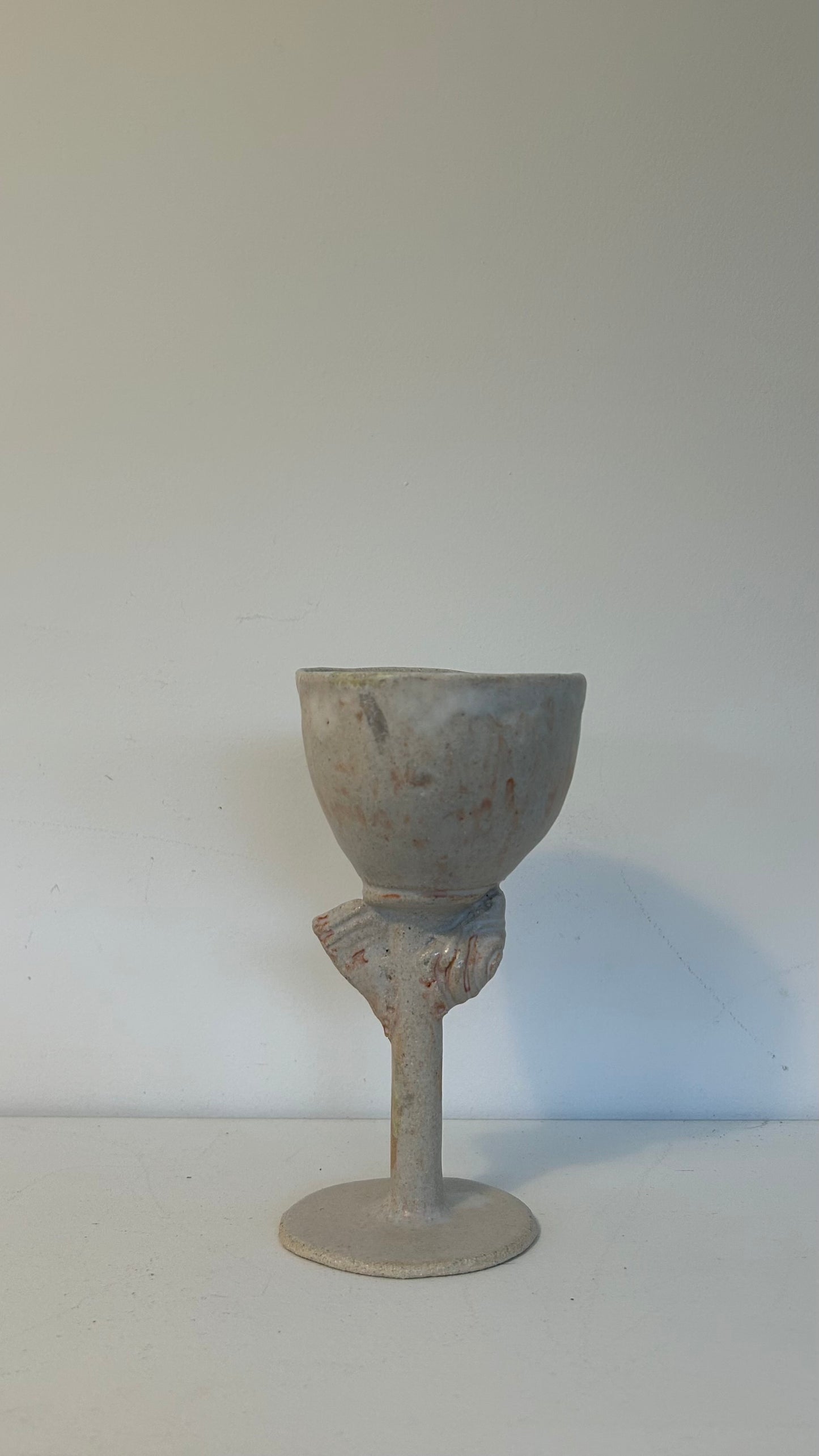 "VERRES ANTIQUES", Verres à pied - Collab Muriel Senaux x Maison Makeba