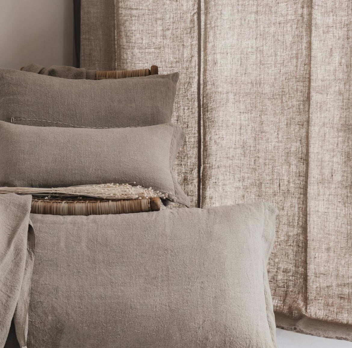 Rideau en lin CLIO - bedandphilosophy