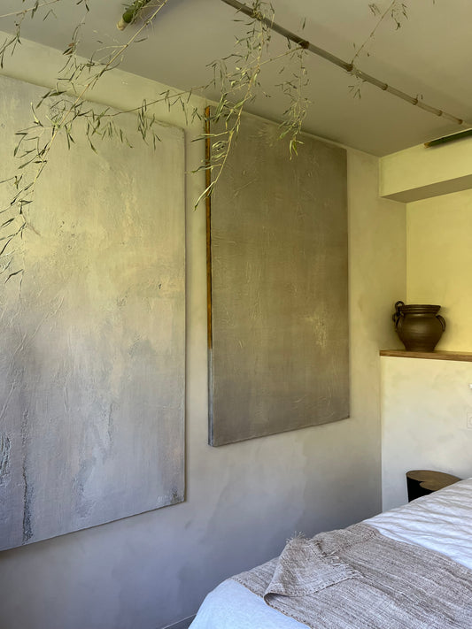 Serge Allain - Huile sur Toile - Sans Titre N°9