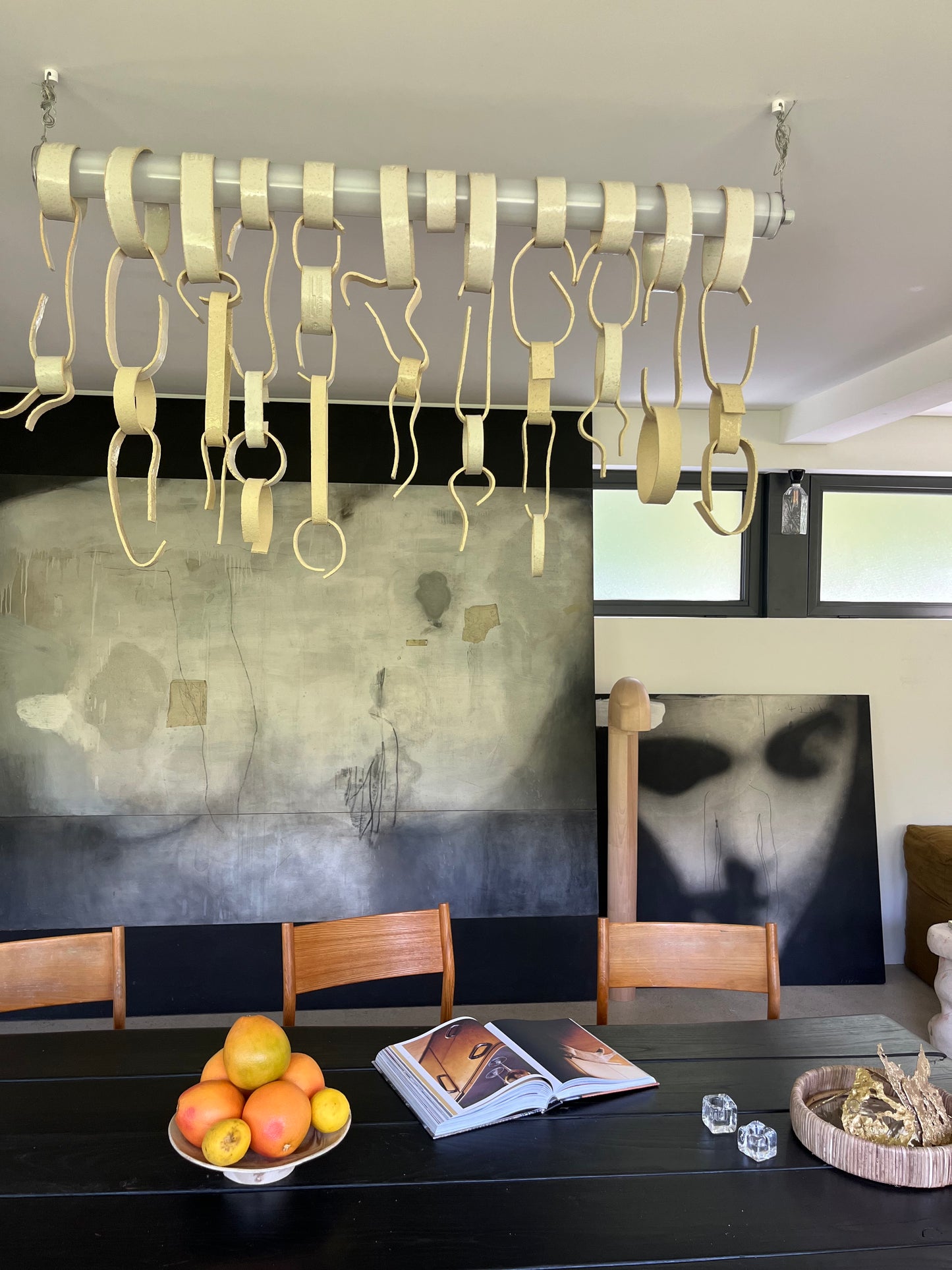 Tableau « très grand buste » Jordi Isern 2,45 x 2,45 m