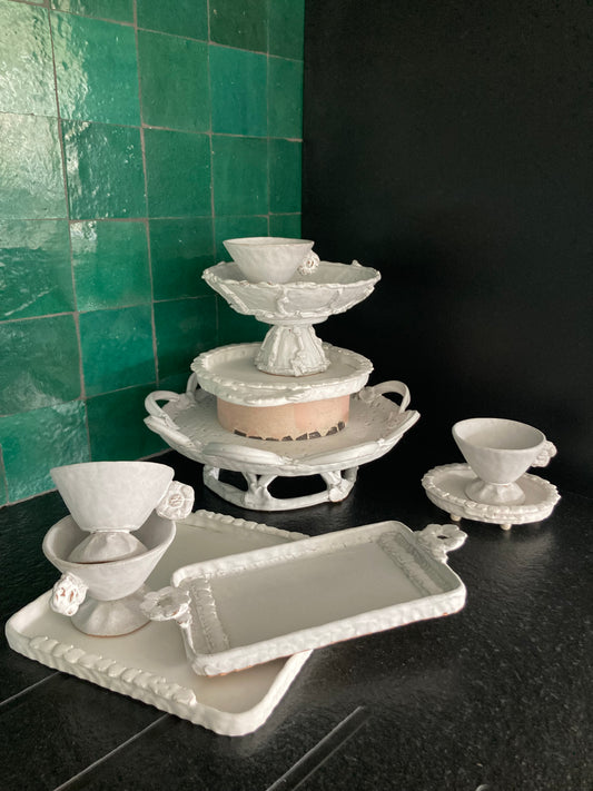 Compotier barbotine - Anne Saltel