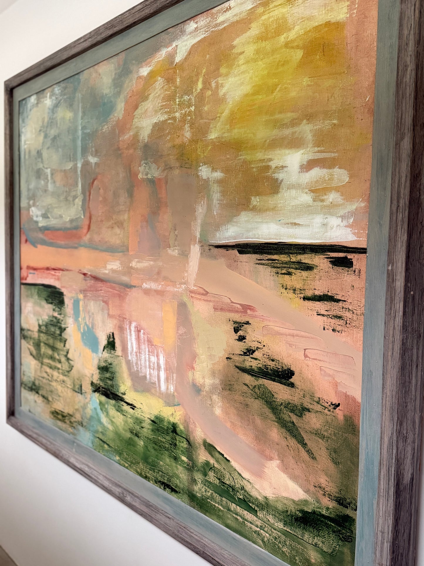 Serge Allain - Huile sur Toile - Jardin d'Agréments Chimiques
