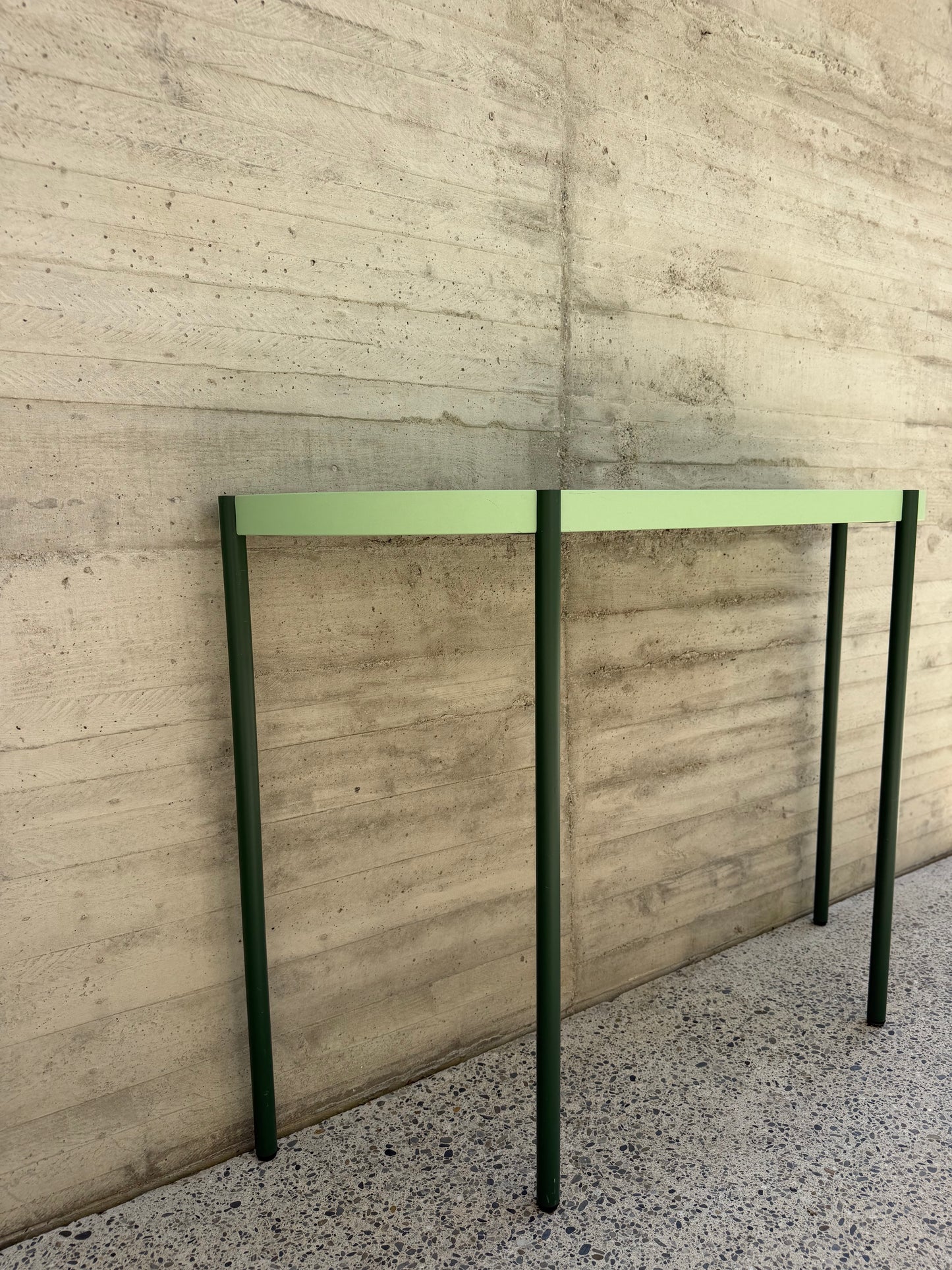 Modèle d'expo. Console Palladio verte - ARTIFORT
