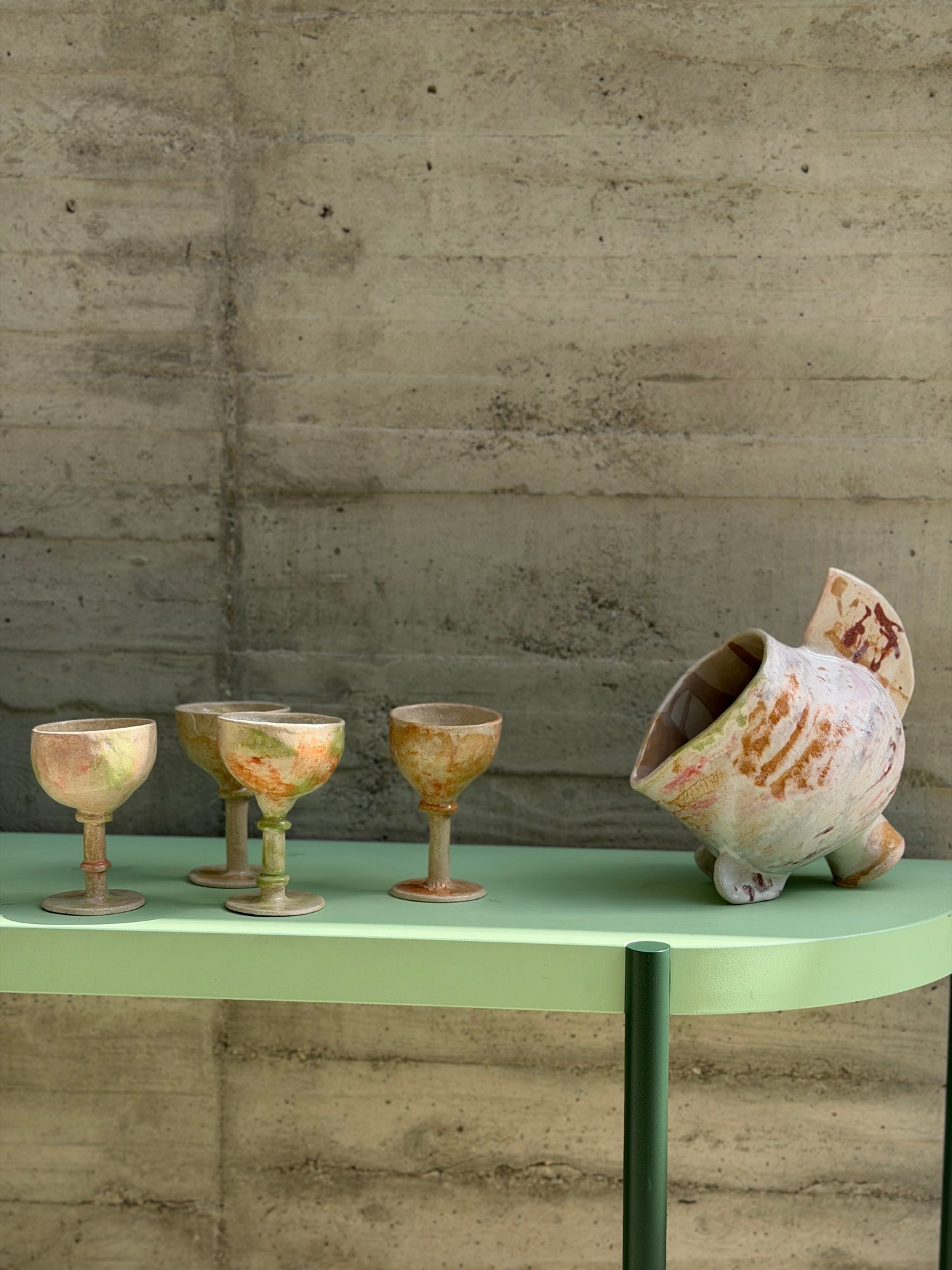 Maison Makeba Signature x Muriel Senaux - Verres à Pied - Verres à Ballon