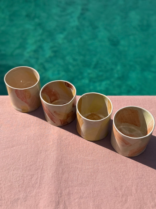 Maison Makeba Signature - Verres à Eau - Verres Dessinés