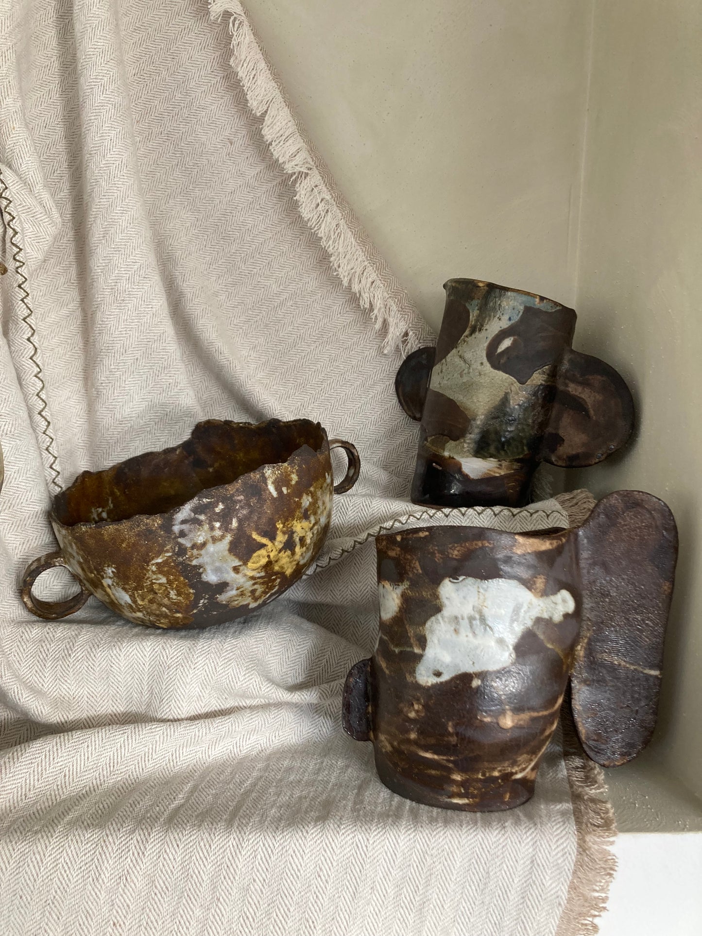 Muriel Senaux - Carafe - Poisson Grande Nageoire