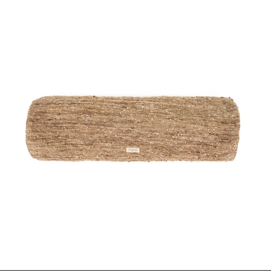 Coussin cylindrique en soie