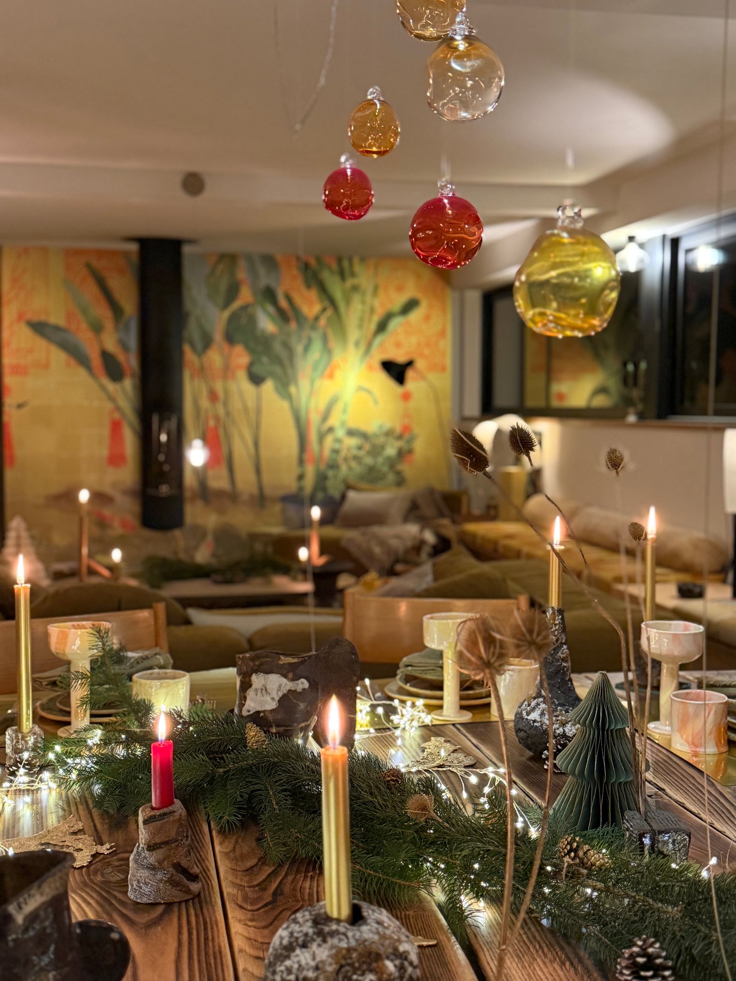 Boules de Noël 🎅 en verre