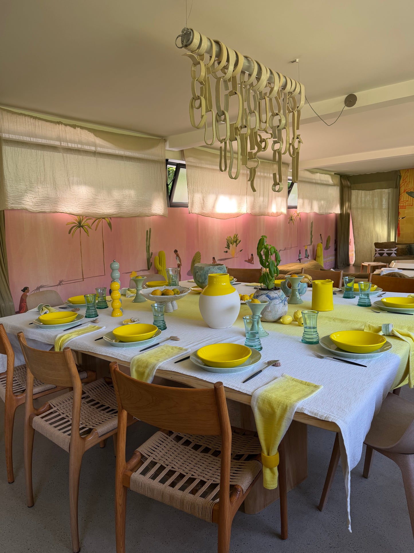 Ravel - x10 Assiettes Creuses - Jaune Soleil