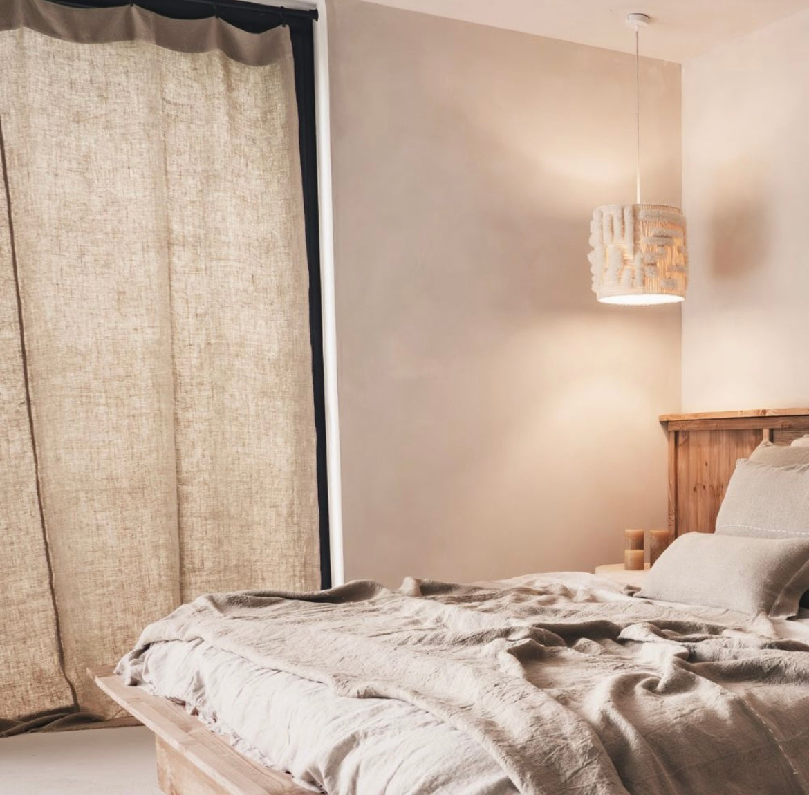 Rideau en lin CLIO - bedandphilosophy