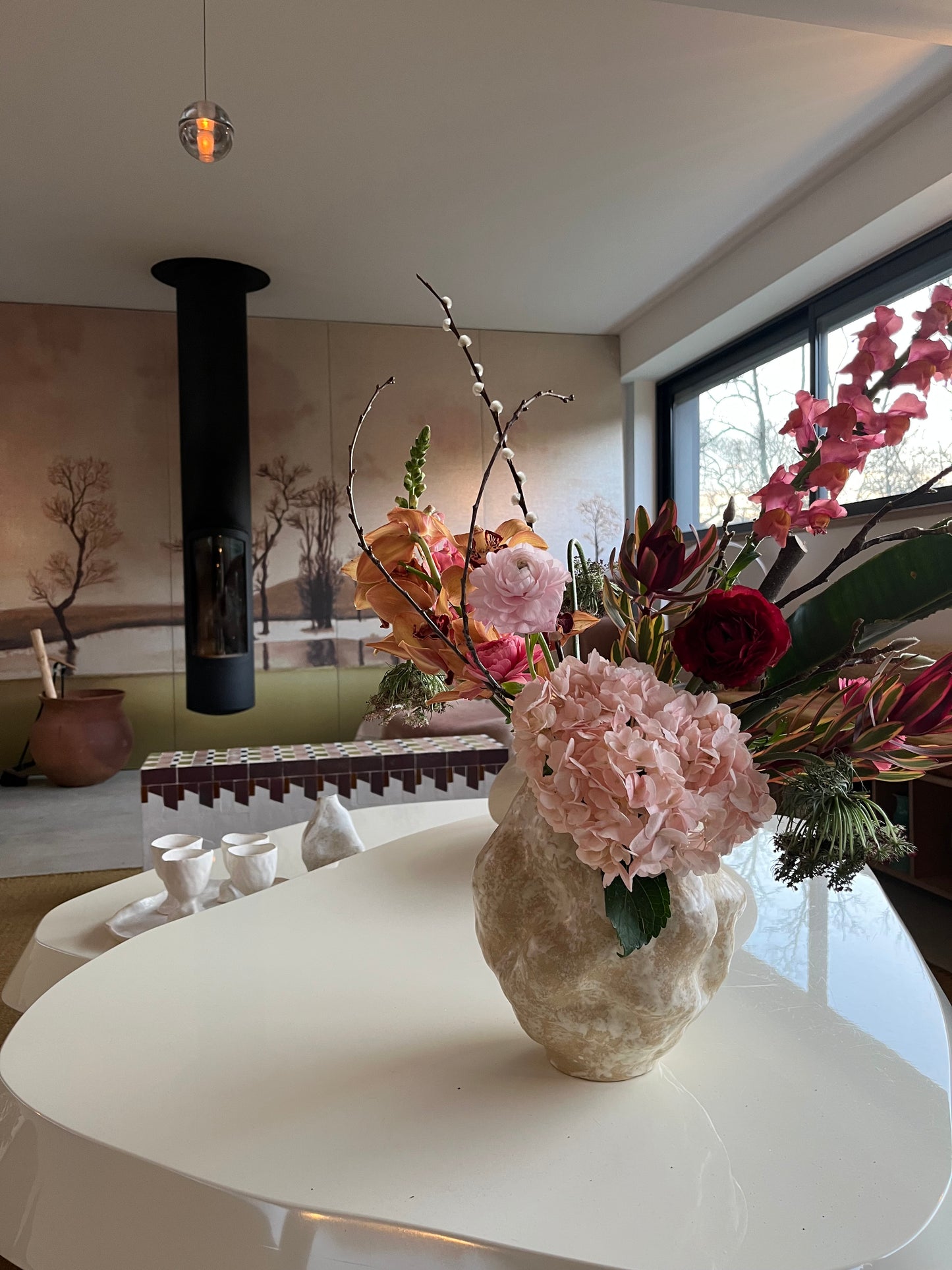 Cora - Vase - Areia