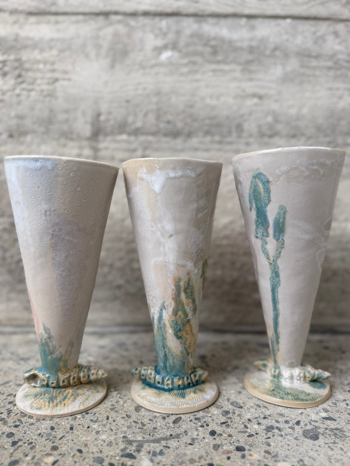 Les 3  verres Bulots