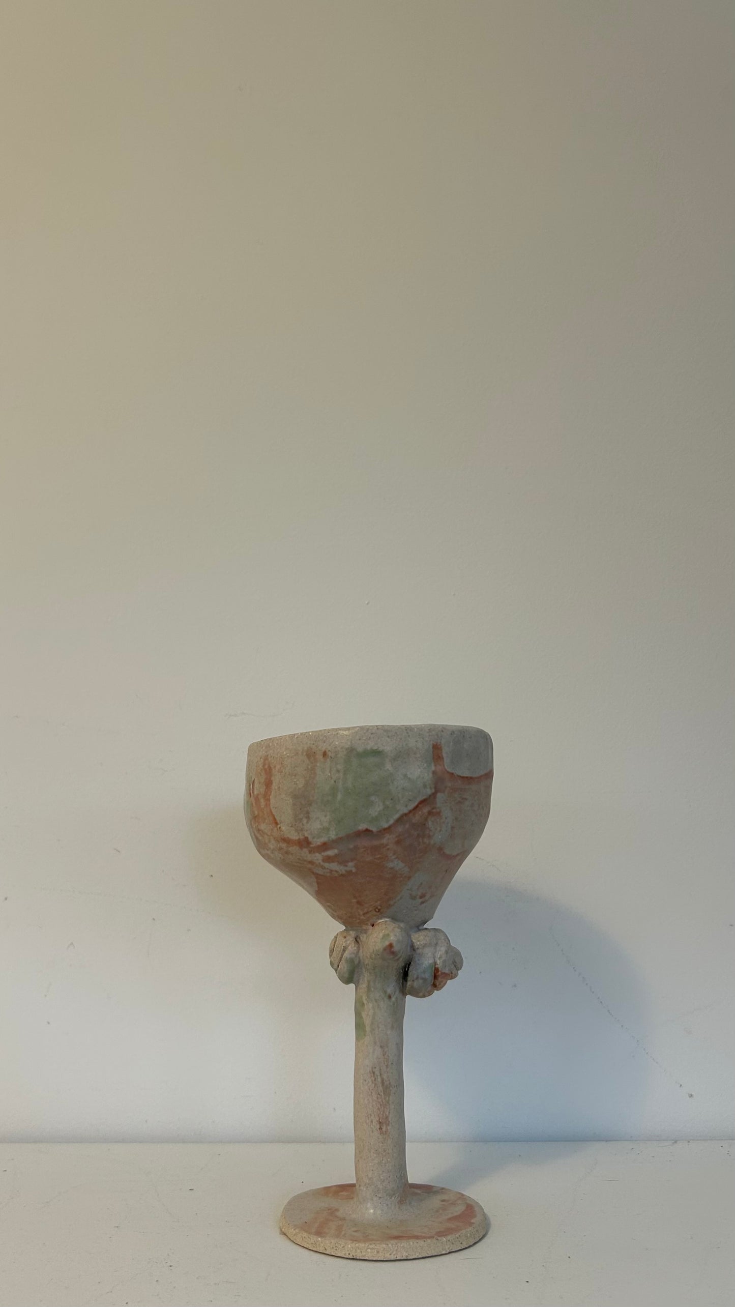 "VERRES ANTIQUES", Verres à pied - Collab Muriel Senaux x Maison Makeba