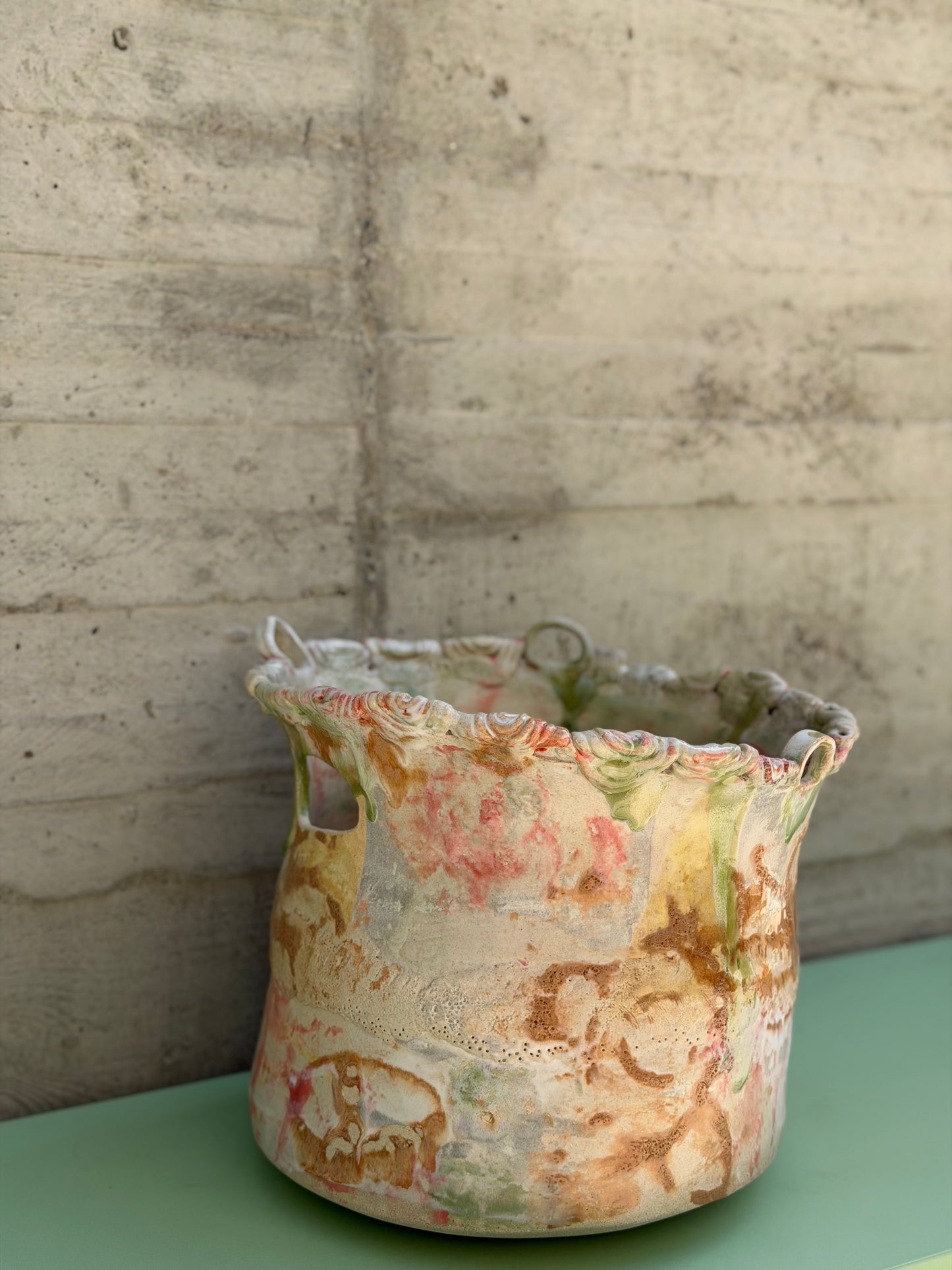 Maison Makeba Signature x Muriel Senaux - Seau à Champagne - Seau Antique