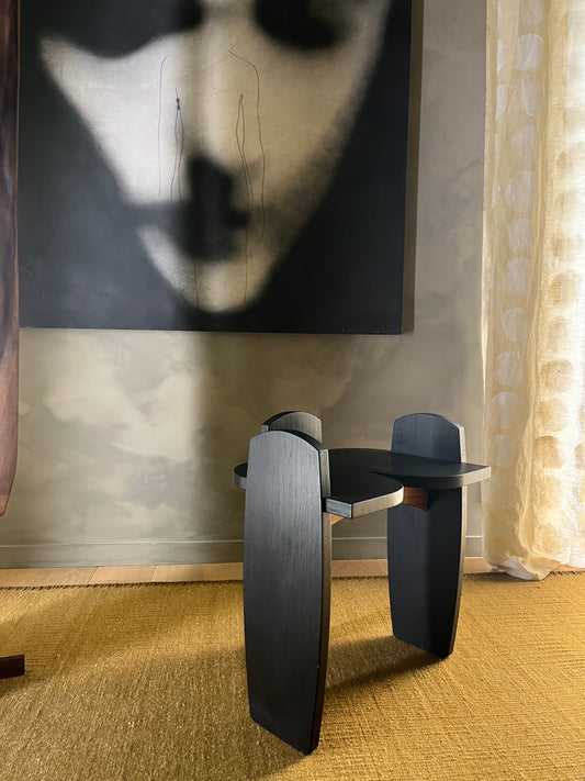 Yves Arfeux - Tabouret - Bois Design