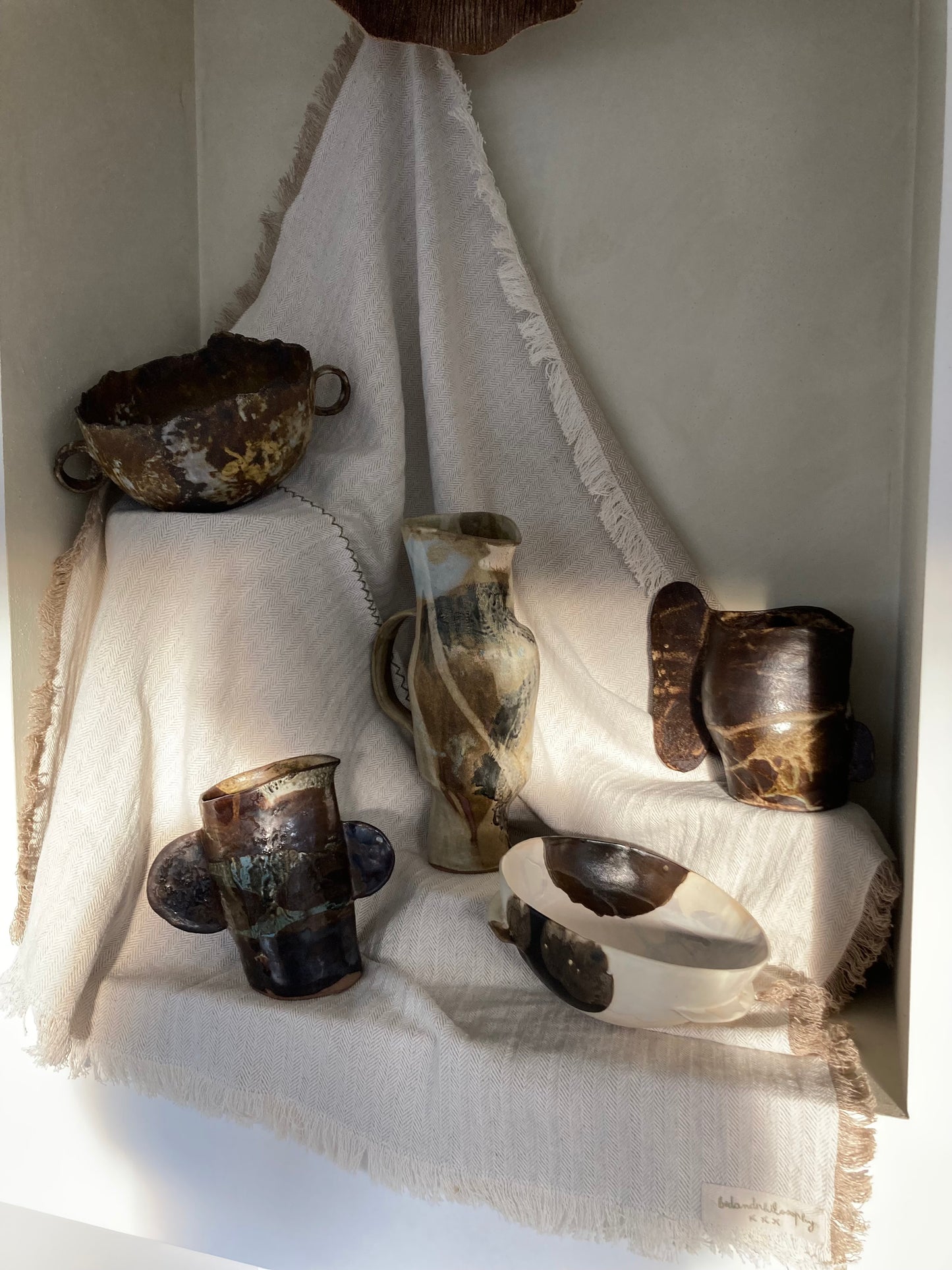 Muriel Senaux - Carafe - Poisson Grande Nageoire