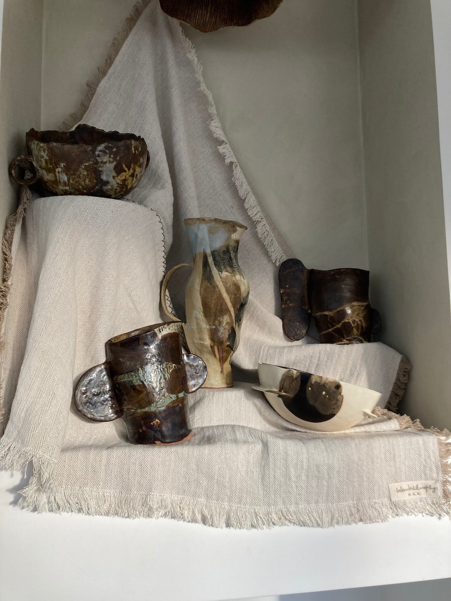 Muriel Senaux - Carafe - Poisson Petites Nageoires