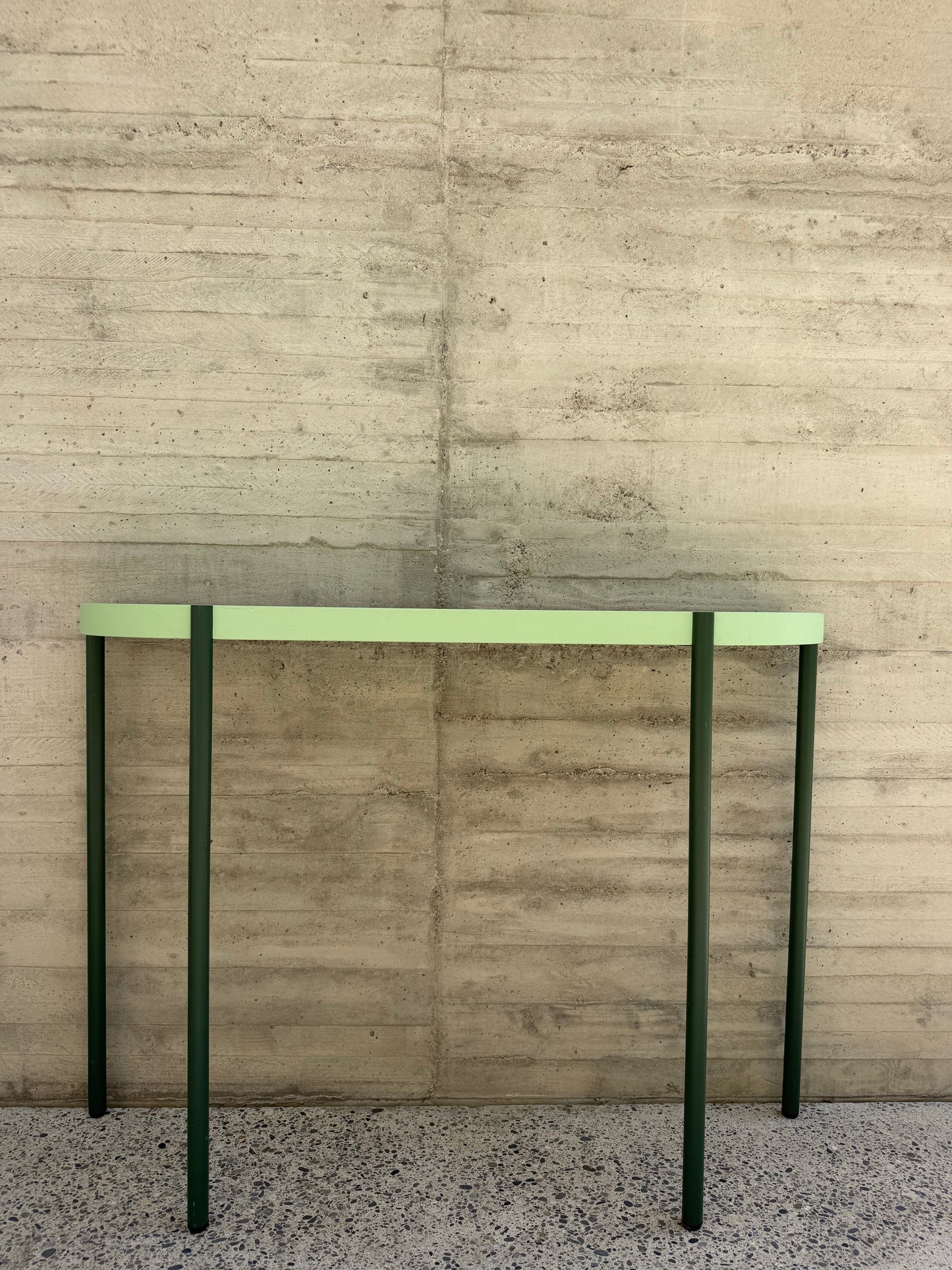 Modèle d'expo. Console Palladio verte - ARTIFORT