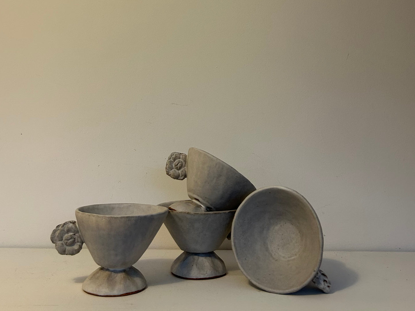 Lot de 4 tasses à café - Anne Saltel