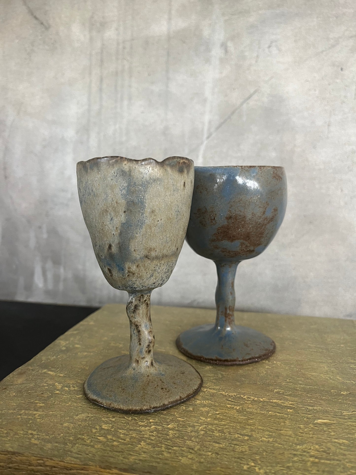 Ensemble de 2 Verres à pieds - Maya De La Vaissière