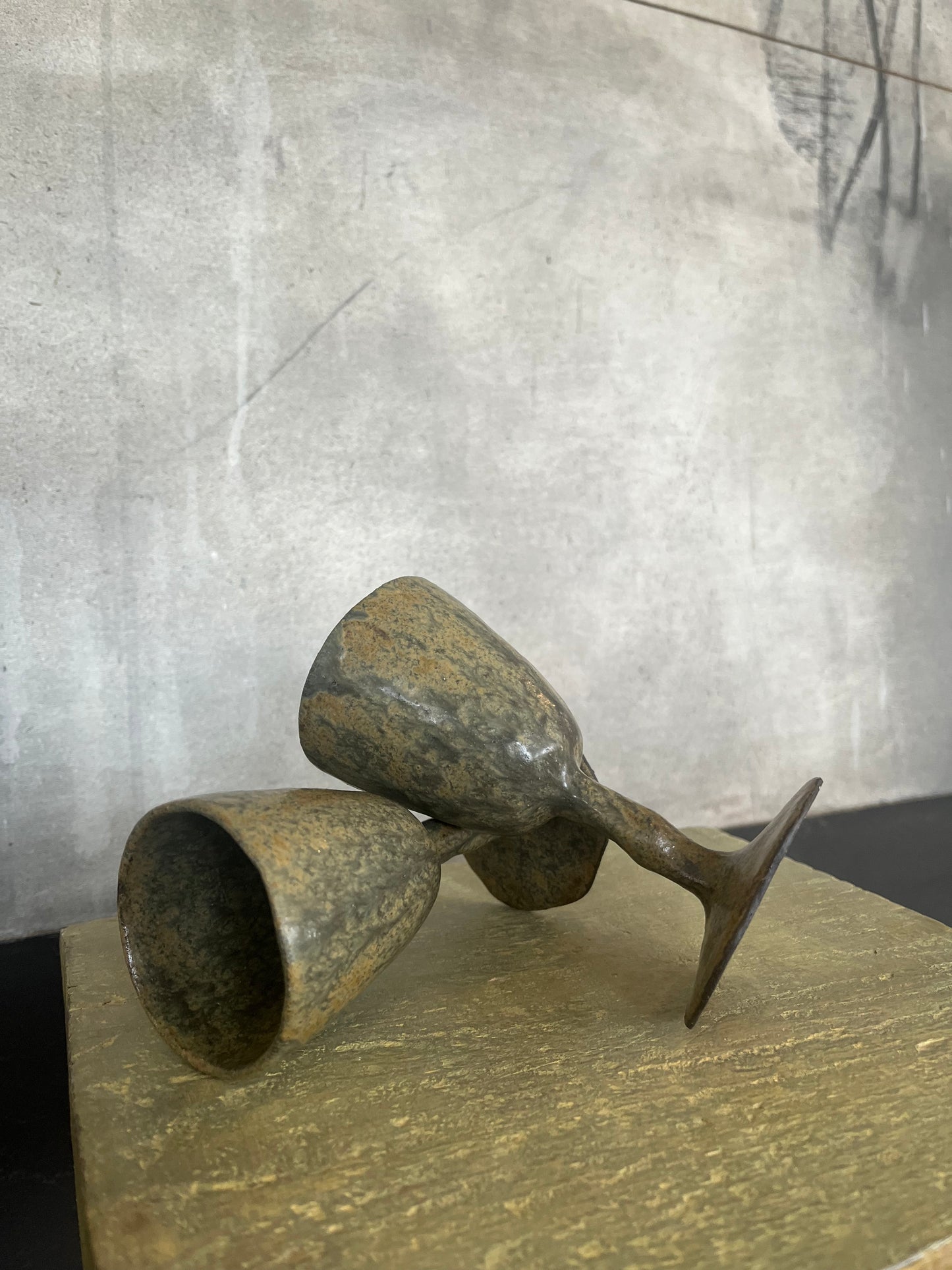 Ensemble de 2 Verres à pieds - Maya De La Vaissière