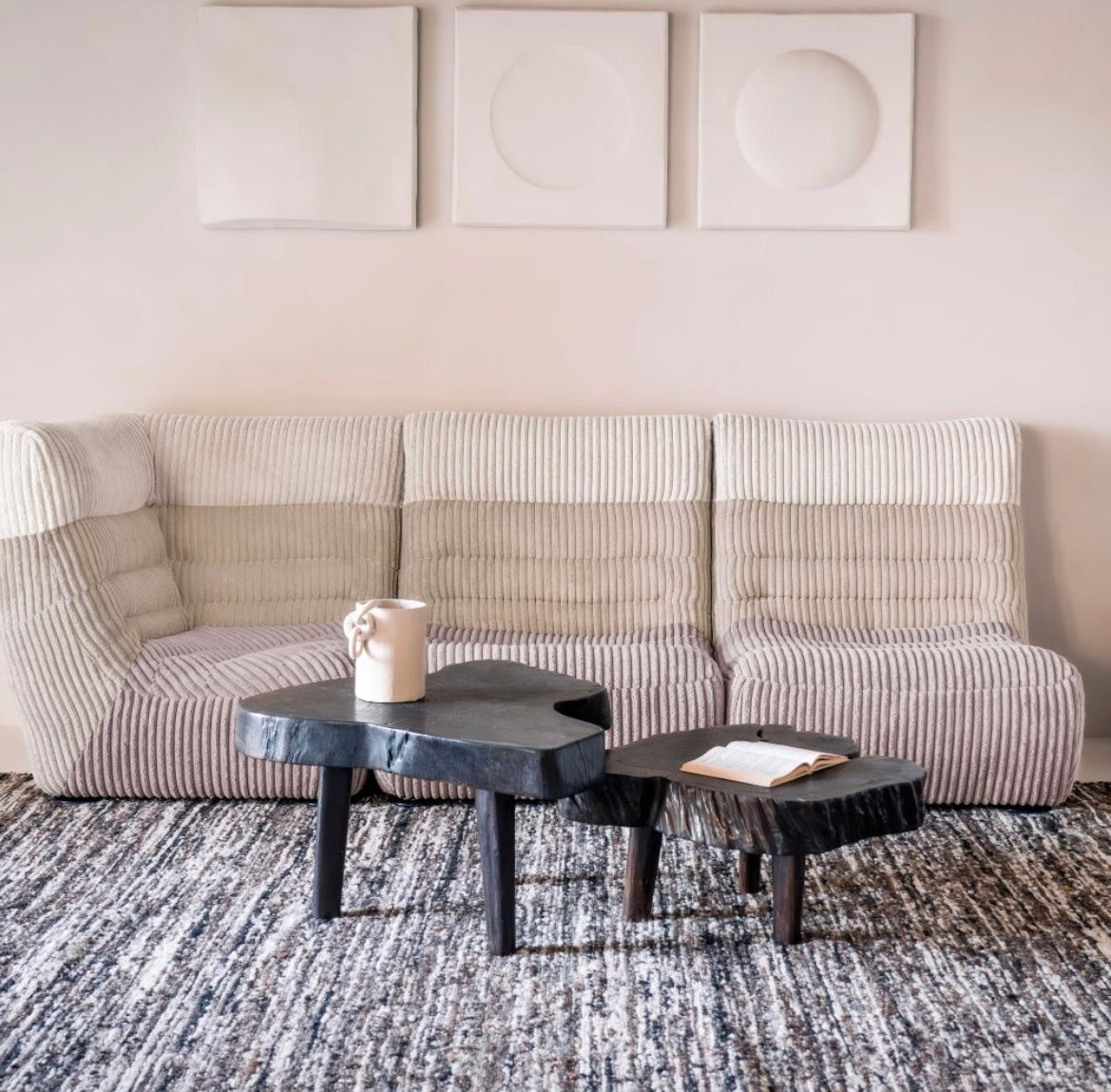 Divan 1 place en velours boudoir - Bed and Philosophy