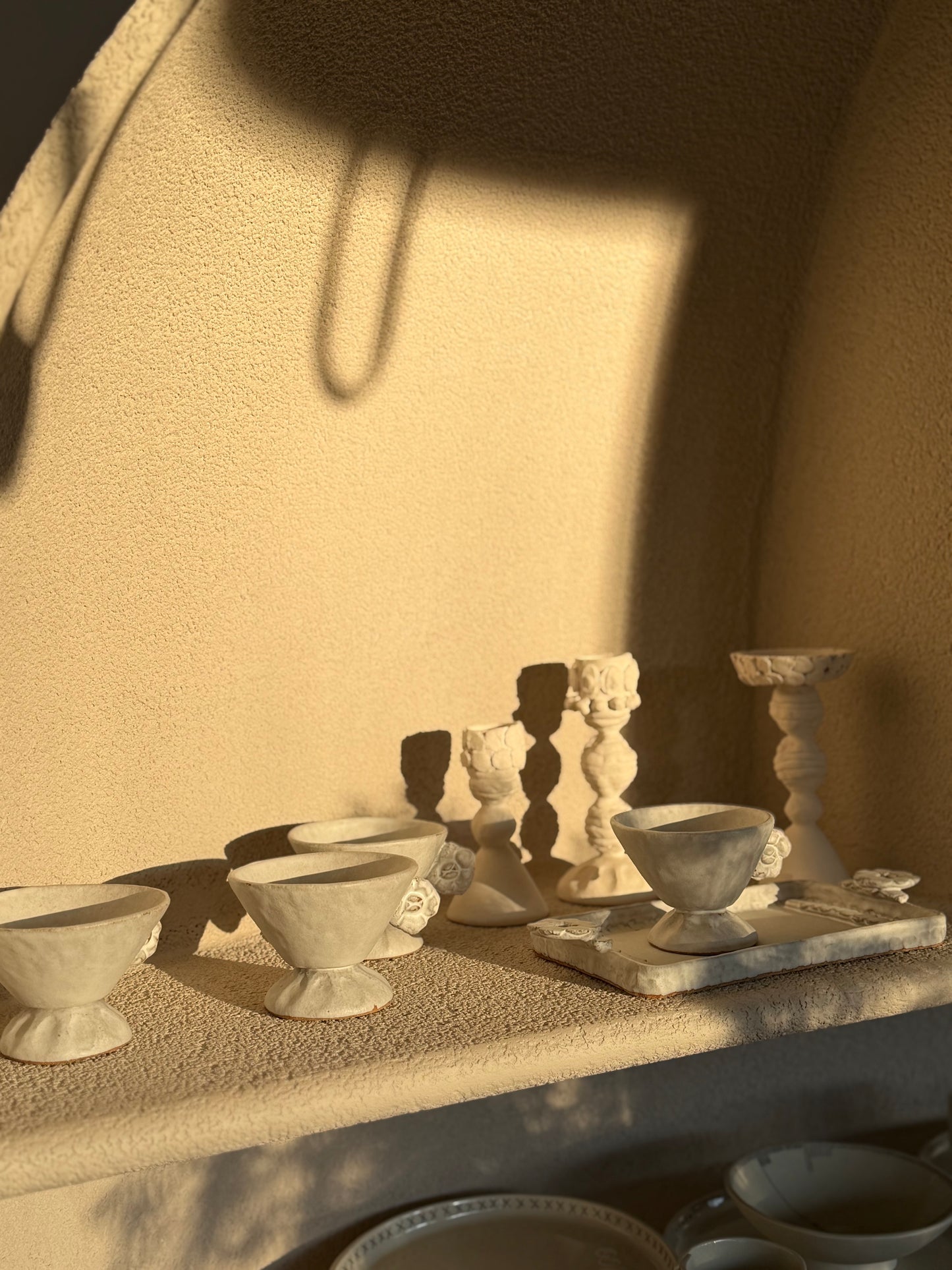 Lot de 4 tasses à café - Anne Saltel