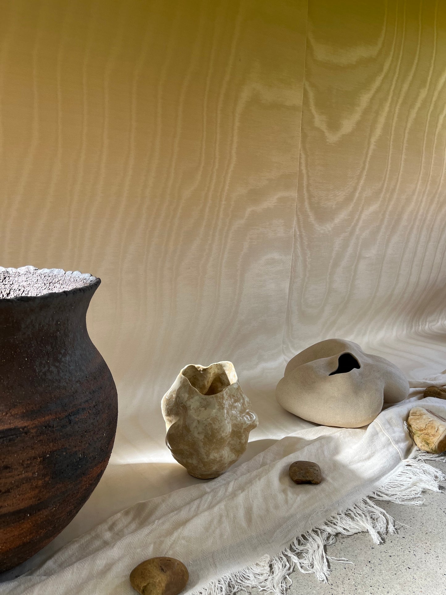 Cora - Vase - Areia