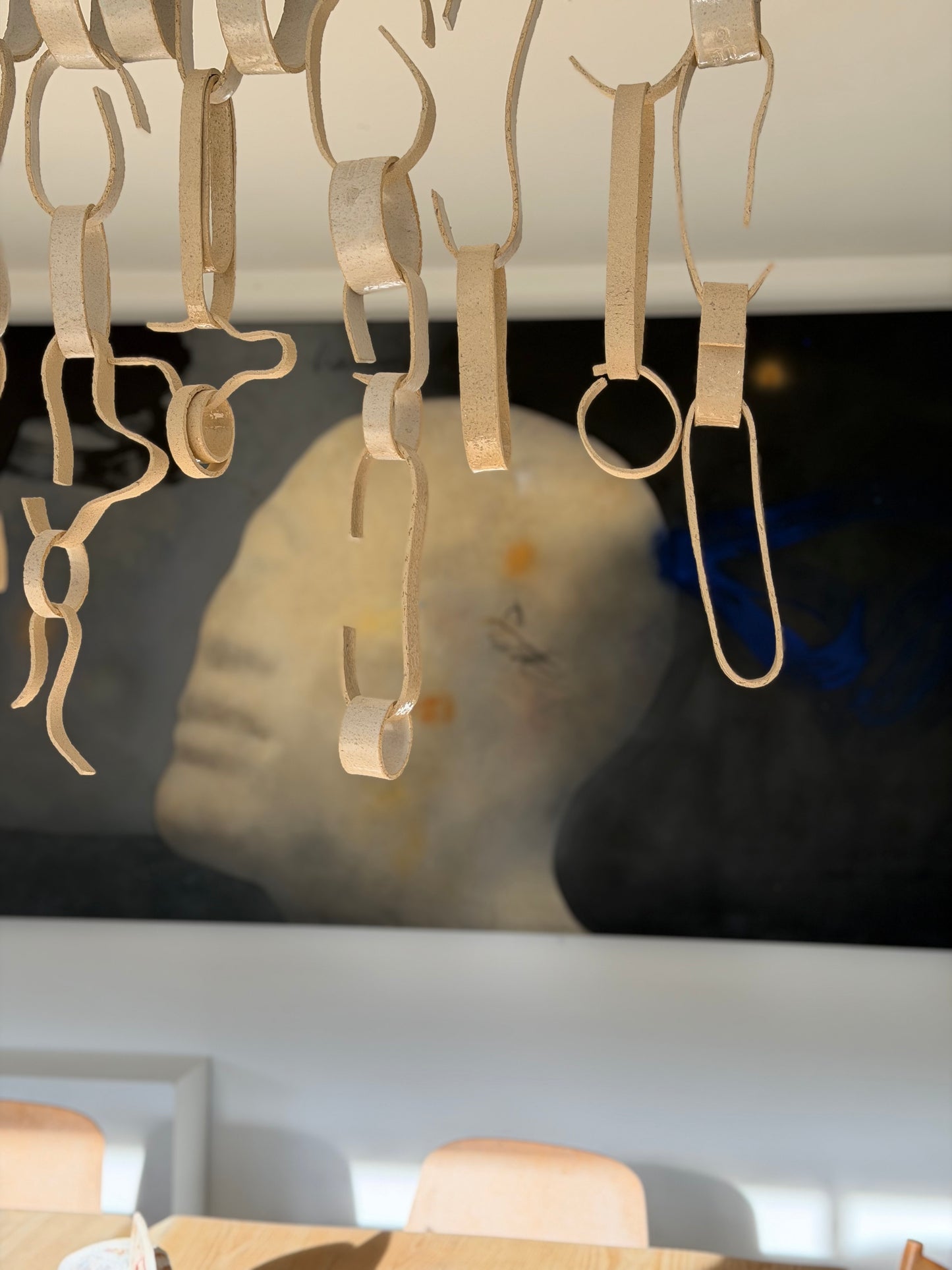 Maison Makeba Signature x CCÉRAMIQUE - Objet Sculptural/Suspension - J'Habille la Lumière