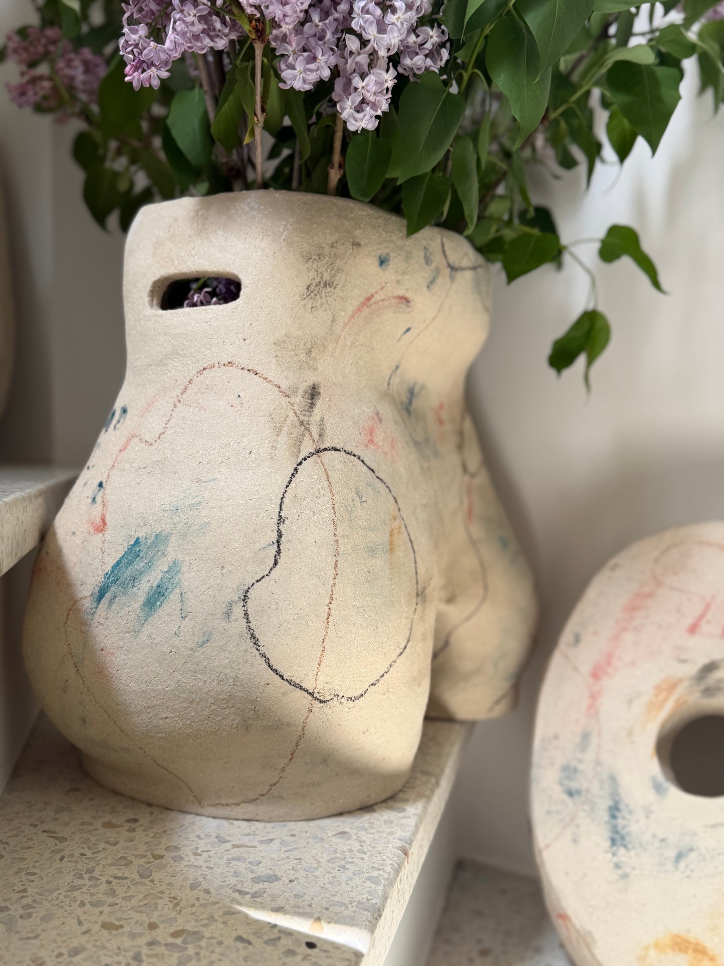 Maison Makeba Signature x MR Céramique - Tabouret/Vase/Plateau - M1