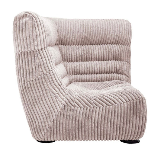 Canapé d’angle en velours boudoir - Bed and Philosophy