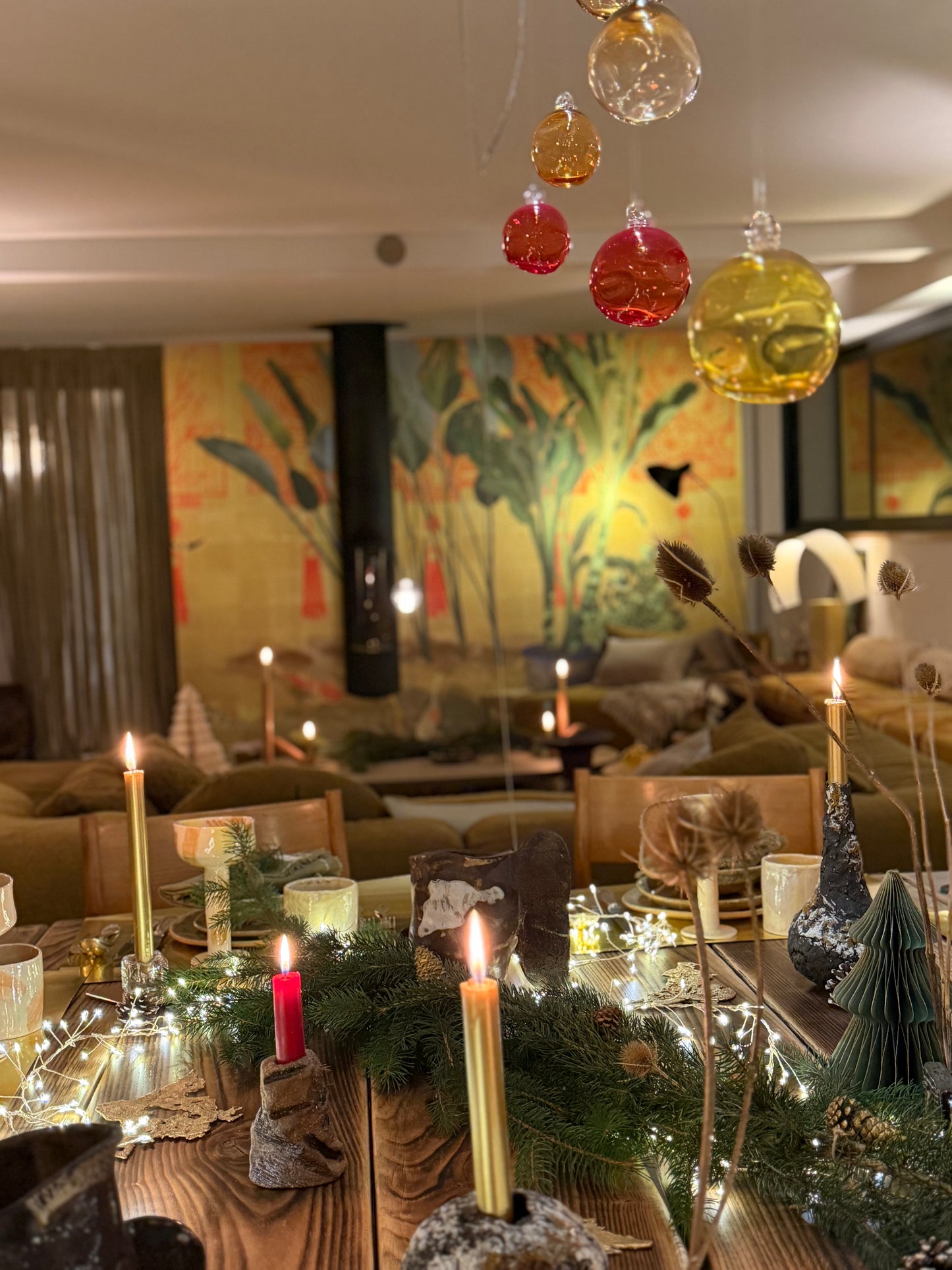 Boules de Noël 🎅 en verre