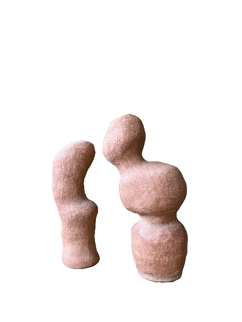 MR Céramique - Sculpture/Vase - Les Formes du Vivant II. Le Duo