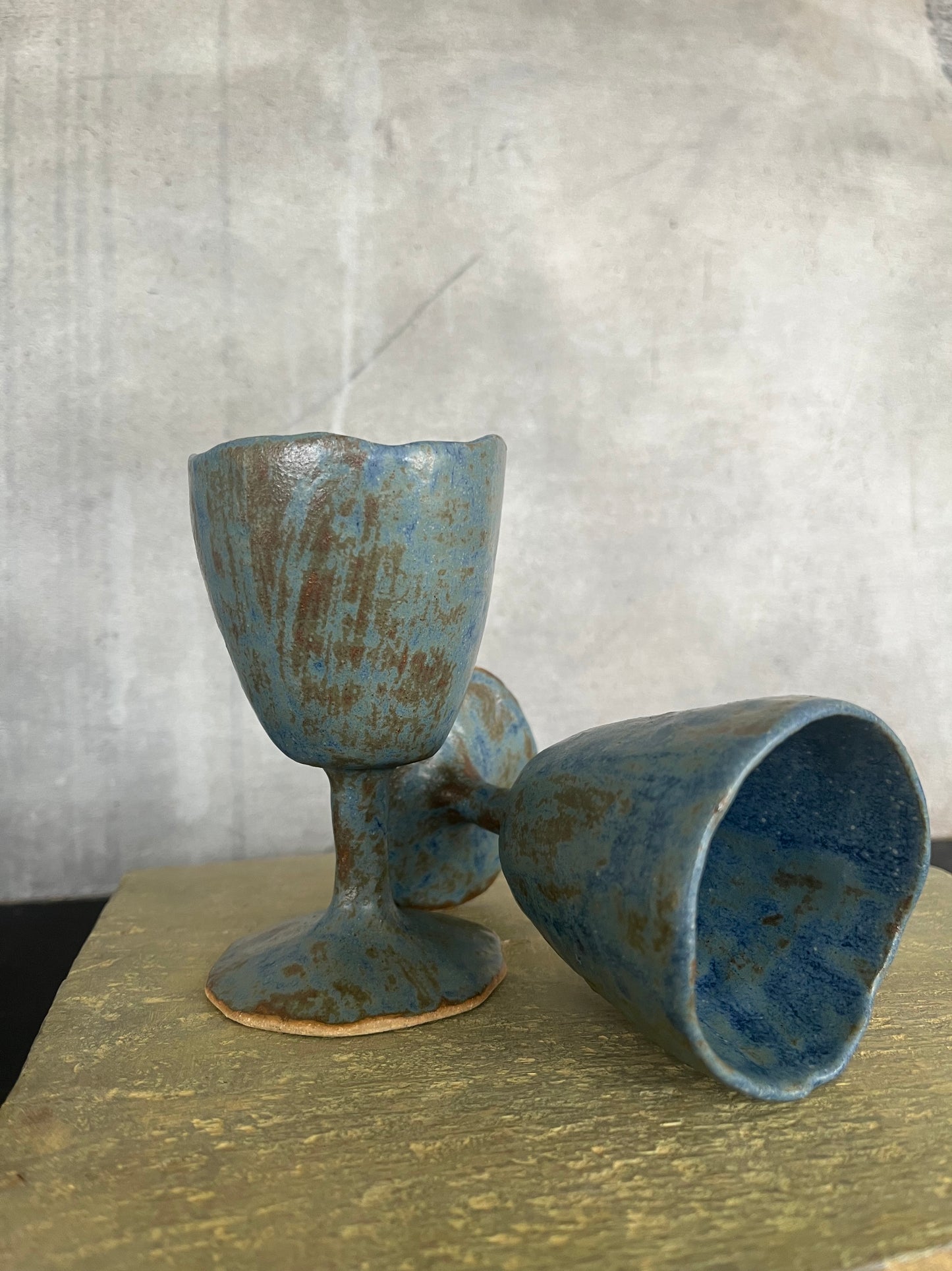 Ensemble de 2 Verres à pieds - Maya De La Vaissière