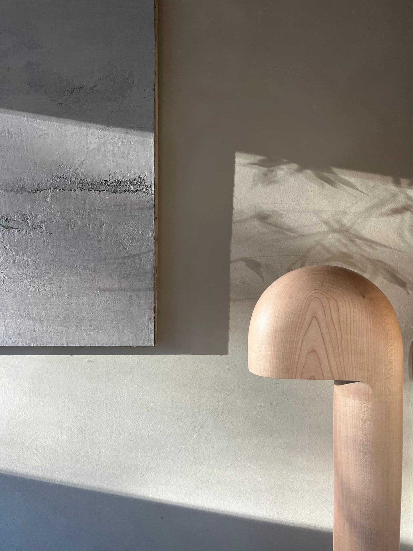 Lampadaire en bois d'érable Studio Cabane