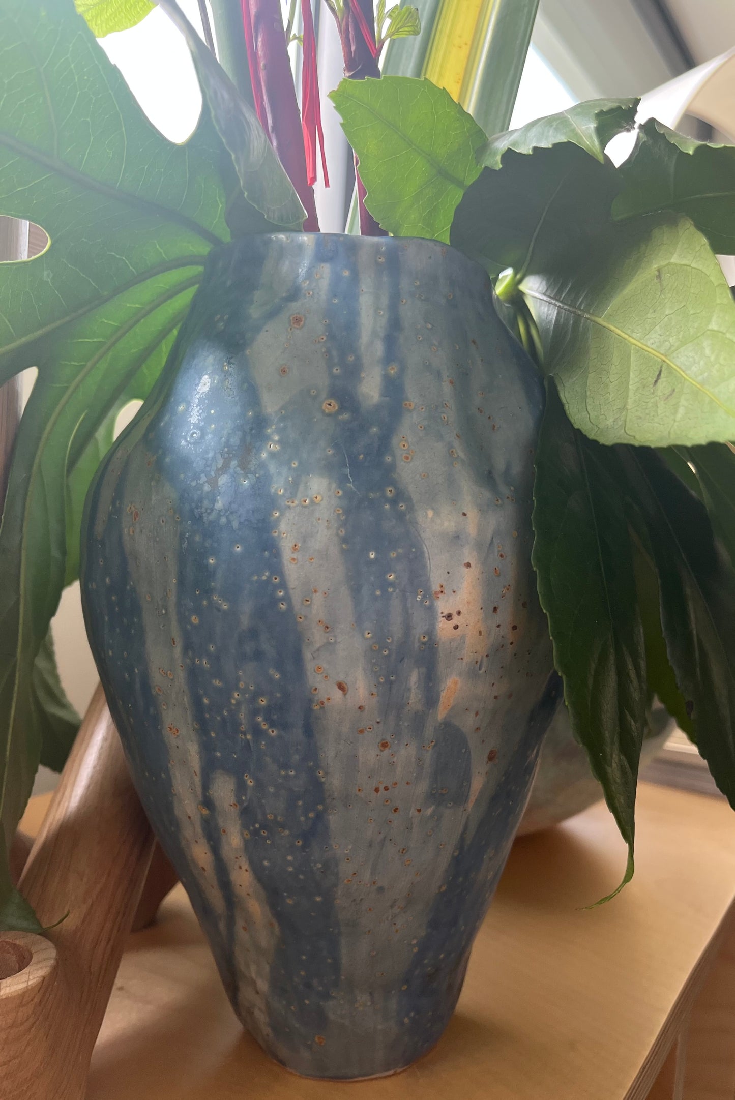 Vase nuance de bleu, Cora