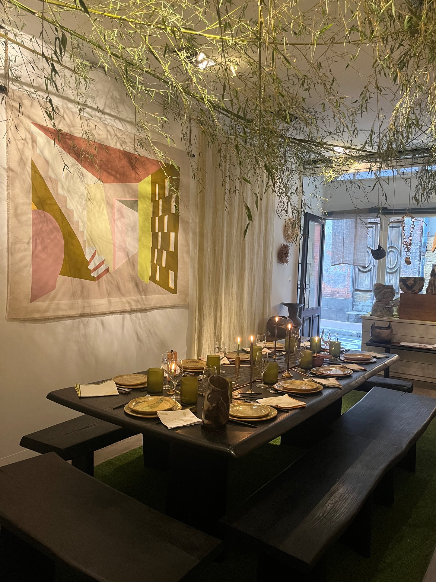 Maison Makeba Signature x Maison Cédrat - Tenture Murale - Entrée 60’s