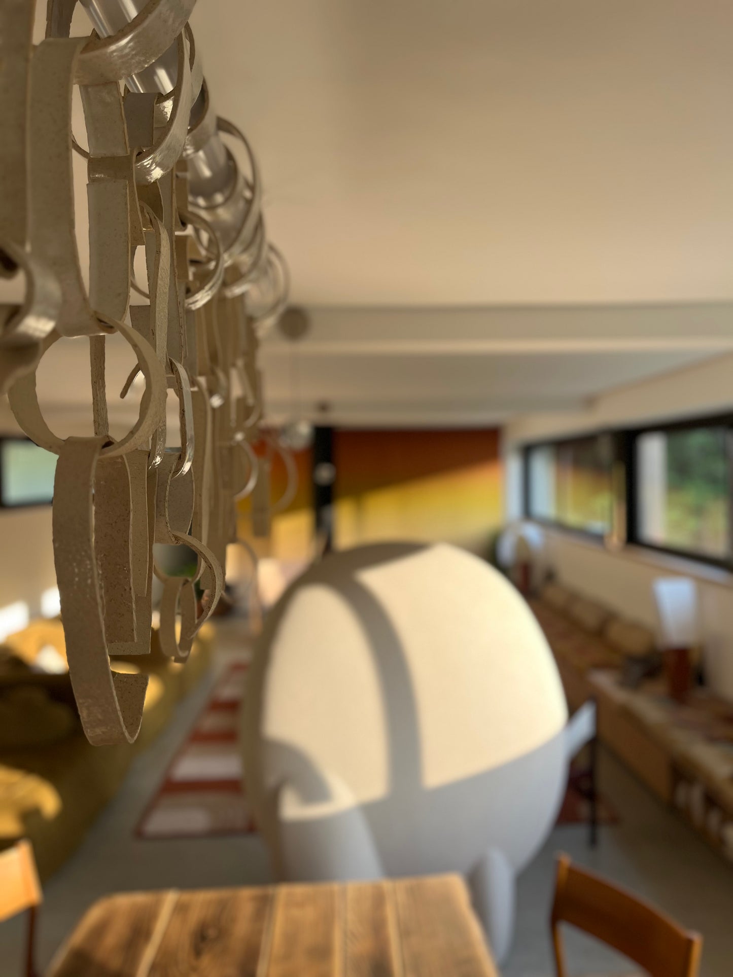 Maison Makeba Signature x CCÉRAMIQUE - Objet Sculptural/Suspension - J'Habille la Lumière