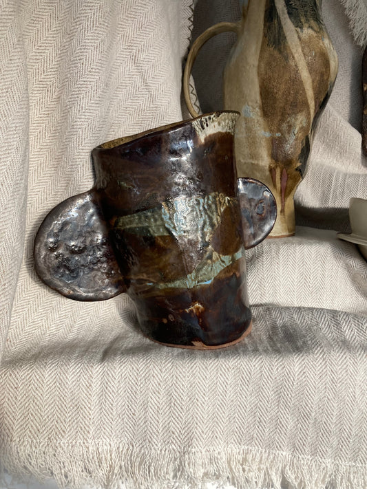 Muriel Senaux - Carafe - Poisson Petites Nageoires