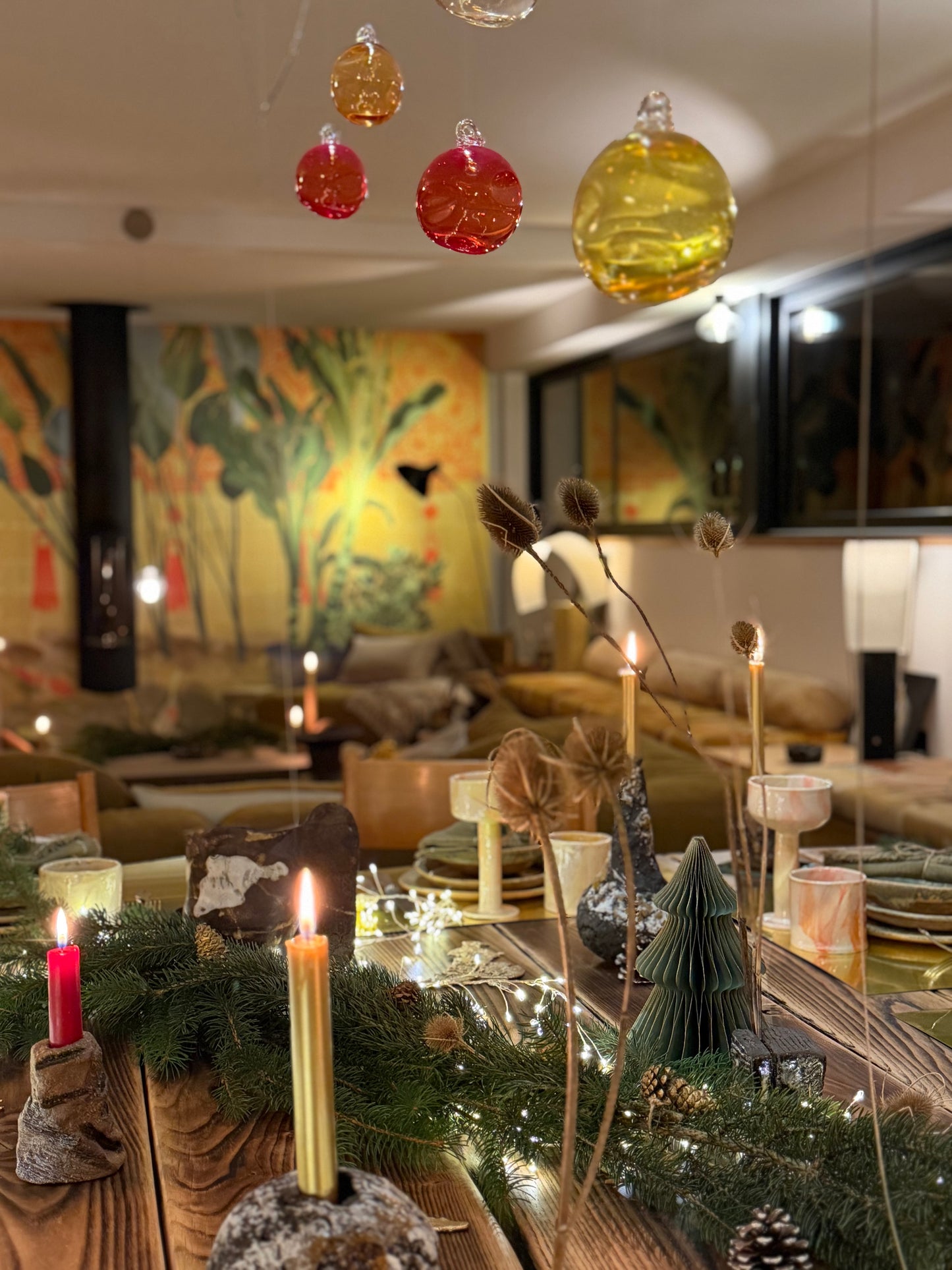 Boules de Noël 🎅 en verre
